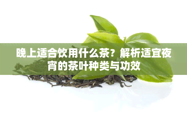 晚上适合饮用什么茶？解析适宜夜宵的茶叶种类与功效