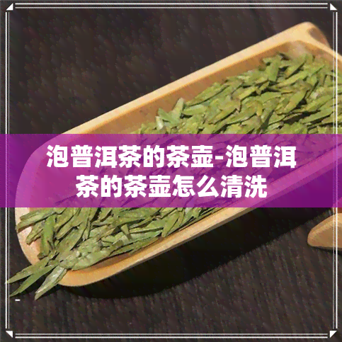 泡普洱茶的茶壶-泡普洱茶的茶壶怎么清洗