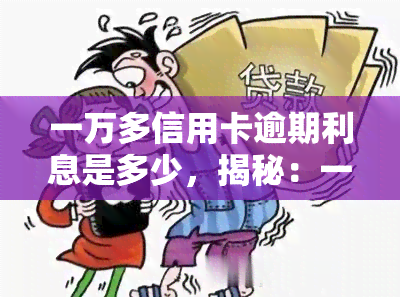 一万多信用卡逾期利息是多少，揭秘：一万多信用卡逾期利息究竟多少？