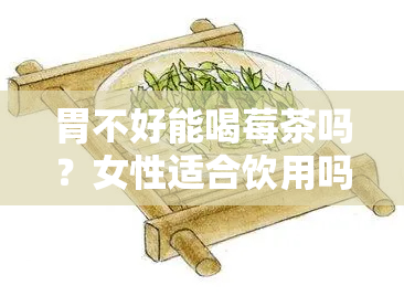 胃不好能喝莓茶吗？女性适合饮用吗？