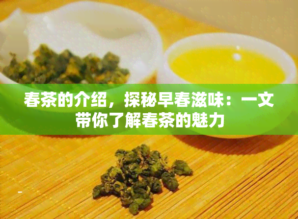 春茶的介绍，探秘早春滋味：一文带你了解春茶的魅力