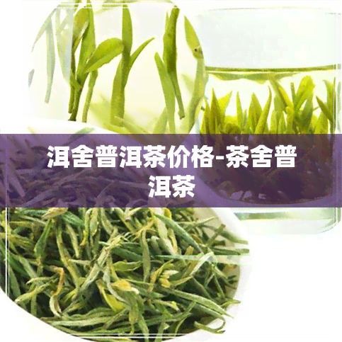 洱舍普洱茶价格-茶舍普洱茶