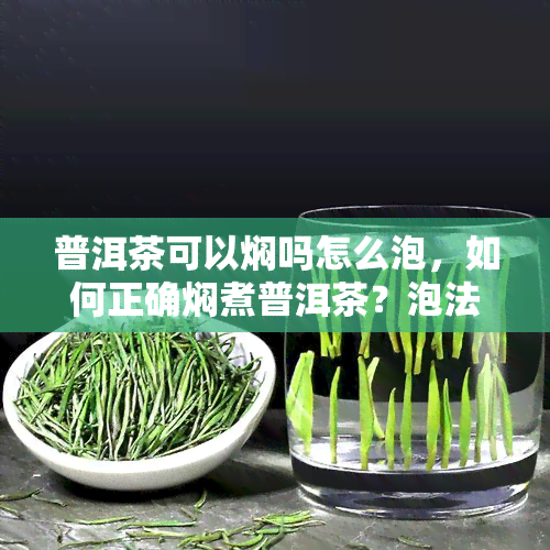 普洱茶可以焖吗怎么泡，如何正确焖煮普洱茶？泡法详解