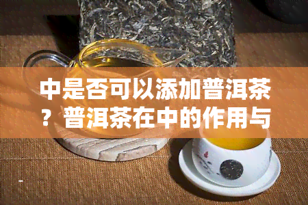 中是否可以添加普洱茶？普洱茶在中的作用与饮用建议