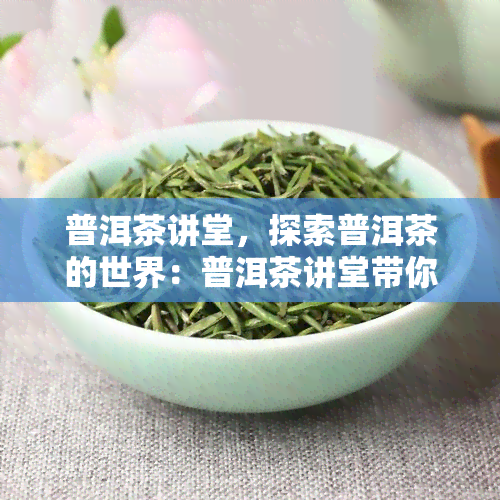 普洱茶讲堂，探索普洱茶的世界：普洱茶讲堂带你走进茶文化的深度解析