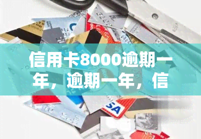 信用卡8000逾期一年，逾期一年，信用卡欠款8000元，该如何处理？