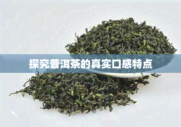 探究普洱茶的真实口感特点