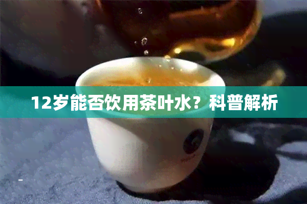 12岁能否饮用茶叶水？科普解析