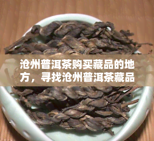 沧州普洱茶购买藏品的地方，寻找沧州普洱茶藏品？这里是你不可错过的地方！