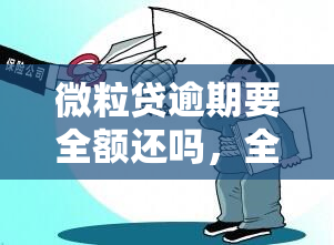 微粒贷逾期要全额还吗，全面解析：微粒贷逾期是否需要全额还款？