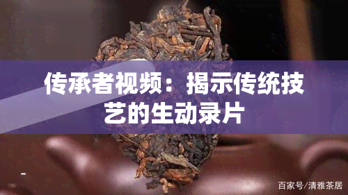 传承者视频：揭示传统技艺的生动录片