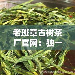 老班章古树茶厂官网：独一无二的世界级茶叶产地