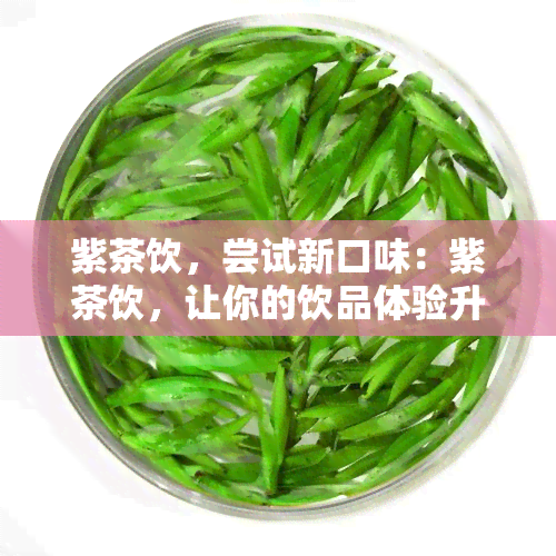 紫茶饮，尝试新口味：紫茶饮，让你的饮品体验升级！