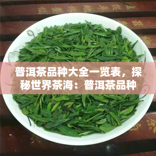 普洱茶品种大全一览表，探秘世界茶海：普洱茶品种大全一览表