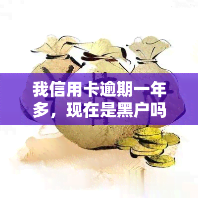 我信用卡逾期一年多，现在是黑户吗？还能继续使用吗？该怎么办？