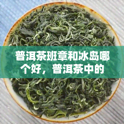 普洱茶班章和冰岛哪个好，普洱茶中的瑰宝：班章与冰岛，你更喜欢哪一个？