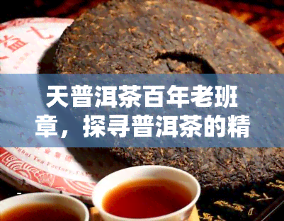 天普洱茶百年老班章，探寻普洱茶的精髓：品鉴天百年老班章的独特风味