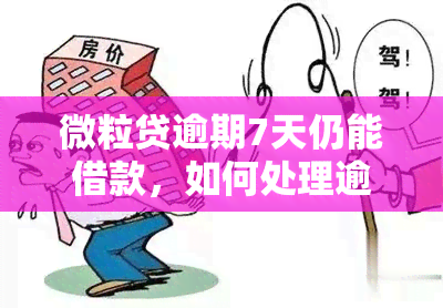 微粒贷逾期7天仍能借款，如何处理逾期问题？