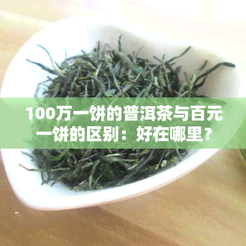 100万一饼的普洱茶与百元一饼的区别：好在哪里？