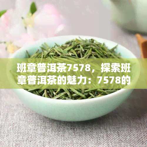 班章普洱茶7578，探索班章普洱茶的魅力：7578的独特口感与历背景