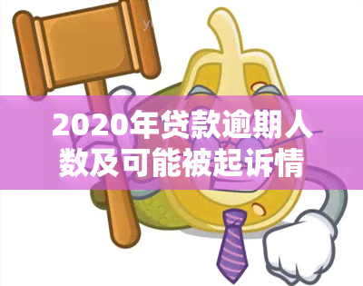 2020年贷款逾期人数及可能被起诉情况