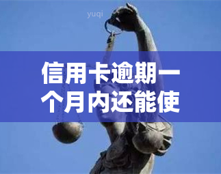 信用卡逾期一个月内还能使用吗？有何影响？