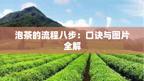 泡茶的流程八步：口诀与图片全解