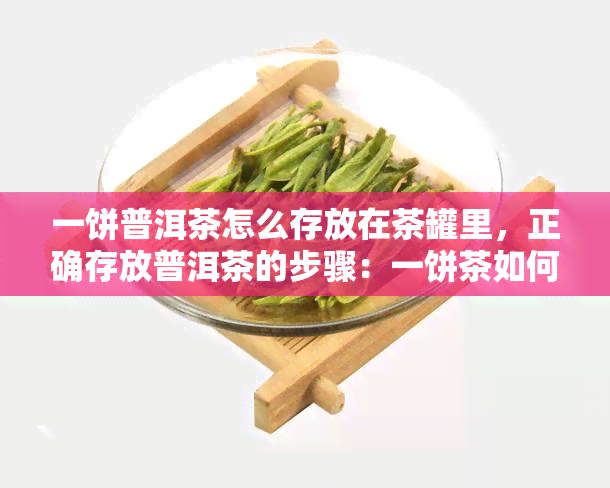 一饼普洱茶怎么存放在茶罐里，正确存放普洱茶的步骤：一饼茶如何放入茶罐？