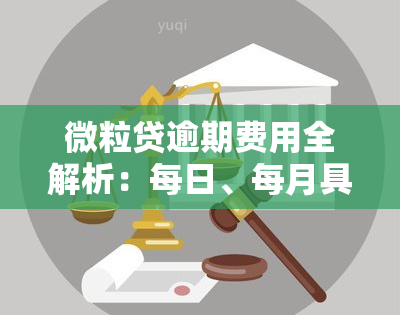 微粒贷逾期费用全解析：每日、每月具体金额是多少？