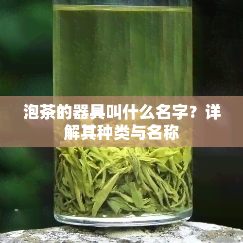 泡茶的器具叫什么名字？详解其种类与名称