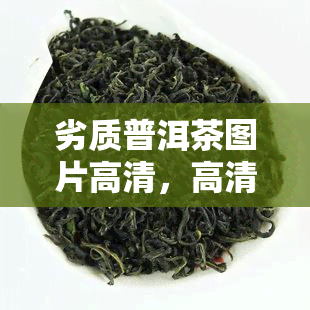 劣质普洱茶图片高清，高清大图：劣质普洱茶的真实面貌，令人震惊！