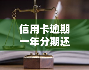 信用卡逾期一年分期还款，利息能否追回？