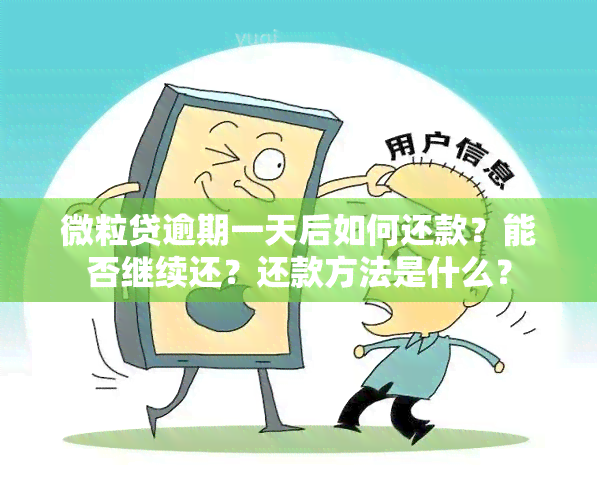 微粒贷逾期一天后如何还款？能否继续还？还款方法是什么？