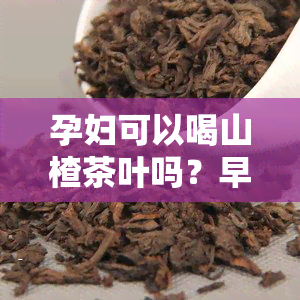 孕妇可以喝山楂茶叶吗？早期、晚期都适合吗？