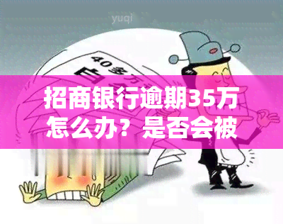 招商银行逾期35万怎么办？是否会被起诉？