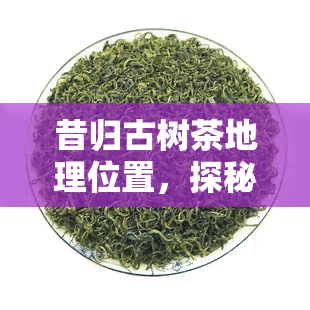 昔归古树茶地理位置，探秘云南古树茶产地：昔日辉煌的昔归古树茶地理分布