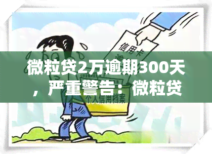 微粒贷2万逾期300天，严重警告：微粒贷2万贷款已逾期300天，立即偿还以避免进一步处罚！