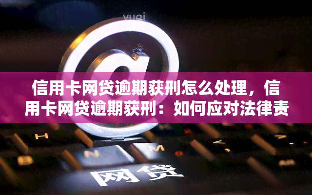 信用卡网贷逾期获刑怎么处理，信用卡网贷逾期获刑：如何应对法律责任？