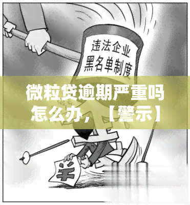 微粒贷逾期严重吗怎么办，【警示】微粒贷逾期严重后果及解决办法解析