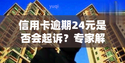 信用卡逾期24元是否会起诉？专家解答及应对策略