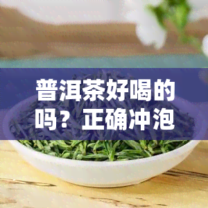 普洱茶好喝的吗？正确冲泡方法分享