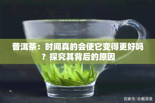 普洱茶：时间真的会使它变得更好吗？探究其背后的原因