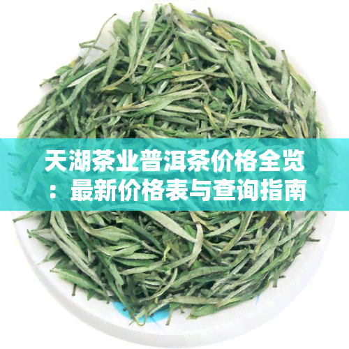 天湖茶业普洱茶价格全览：最新价格表与查询指南