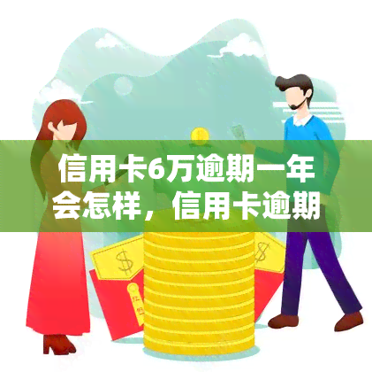 信用卡6万逾期一年会怎样，信用卡逾期一年未还，将会面临什么后果？——以6万元为例