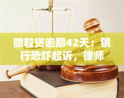 微粒贷逾期42天：银行起诉，律师函将至？