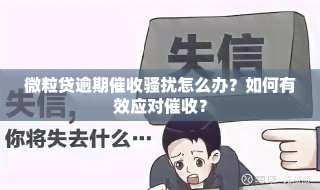 微粒贷逾期怎么办？如何有效应对？