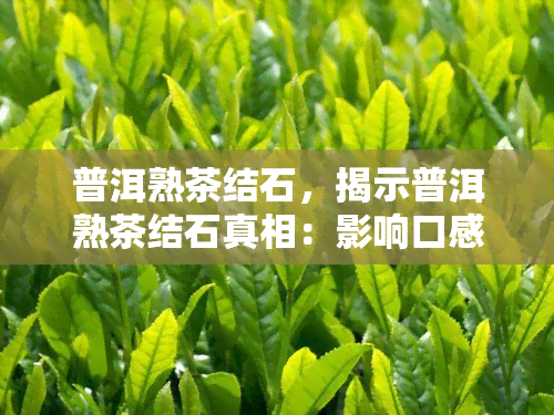 普洱熟茶结石，揭示普洱熟茶结石真相：影响口感与健的潜在问题