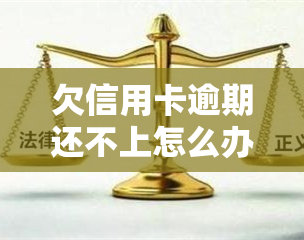 欠信用卡逾期还不上怎么办，信用卡逾期未还款？教你应对策略！