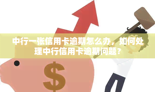 中行一张信用卡逾期怎么办，如何处理中行信用卡逾期问题？