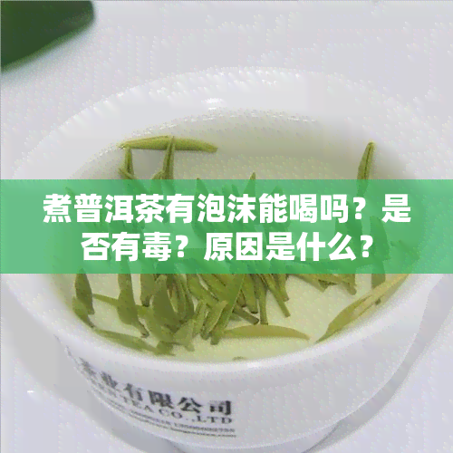 煮普洱茶有泡沫能喝吗？是否有？原因是什么？